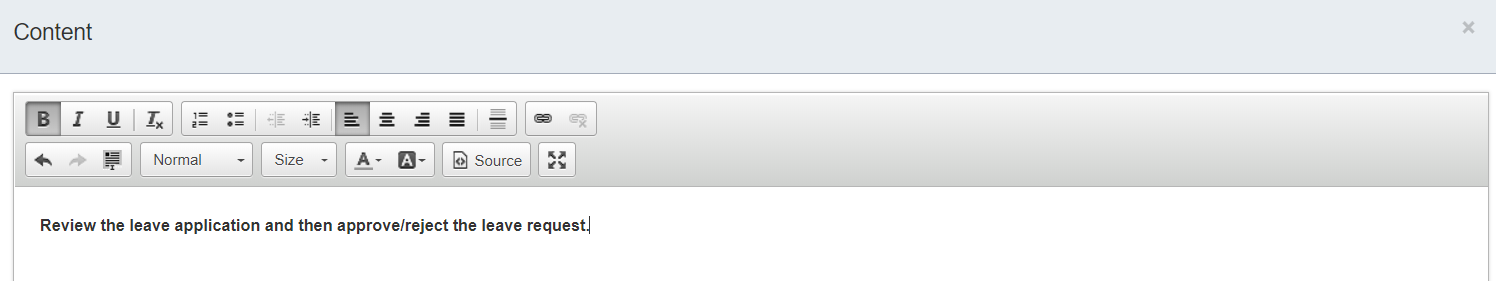 02 review leave text display