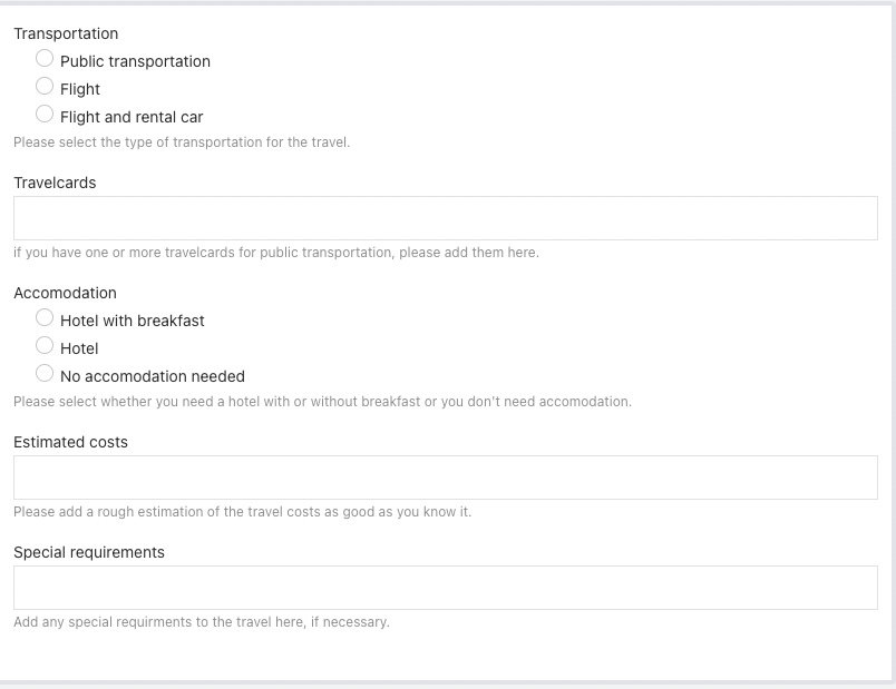 19 details task form
