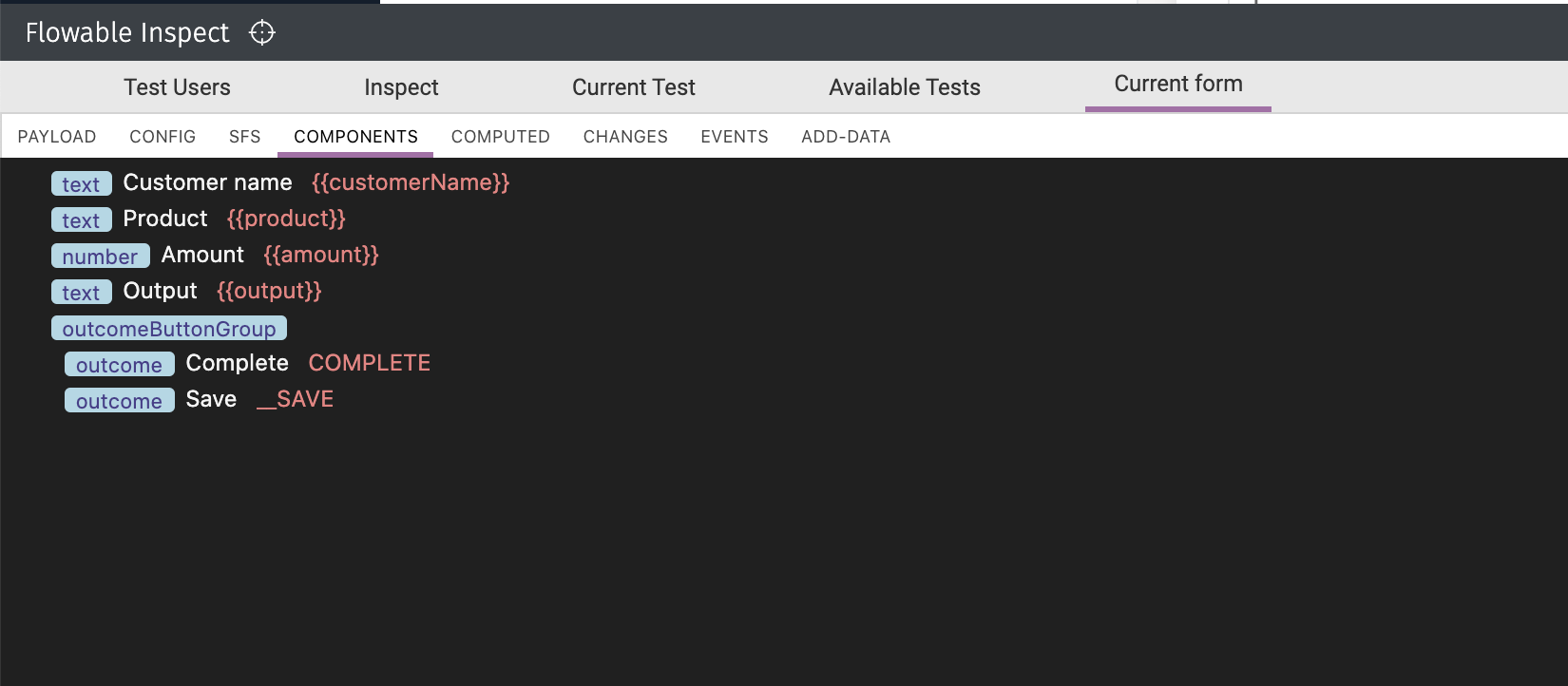 13 form debugger console