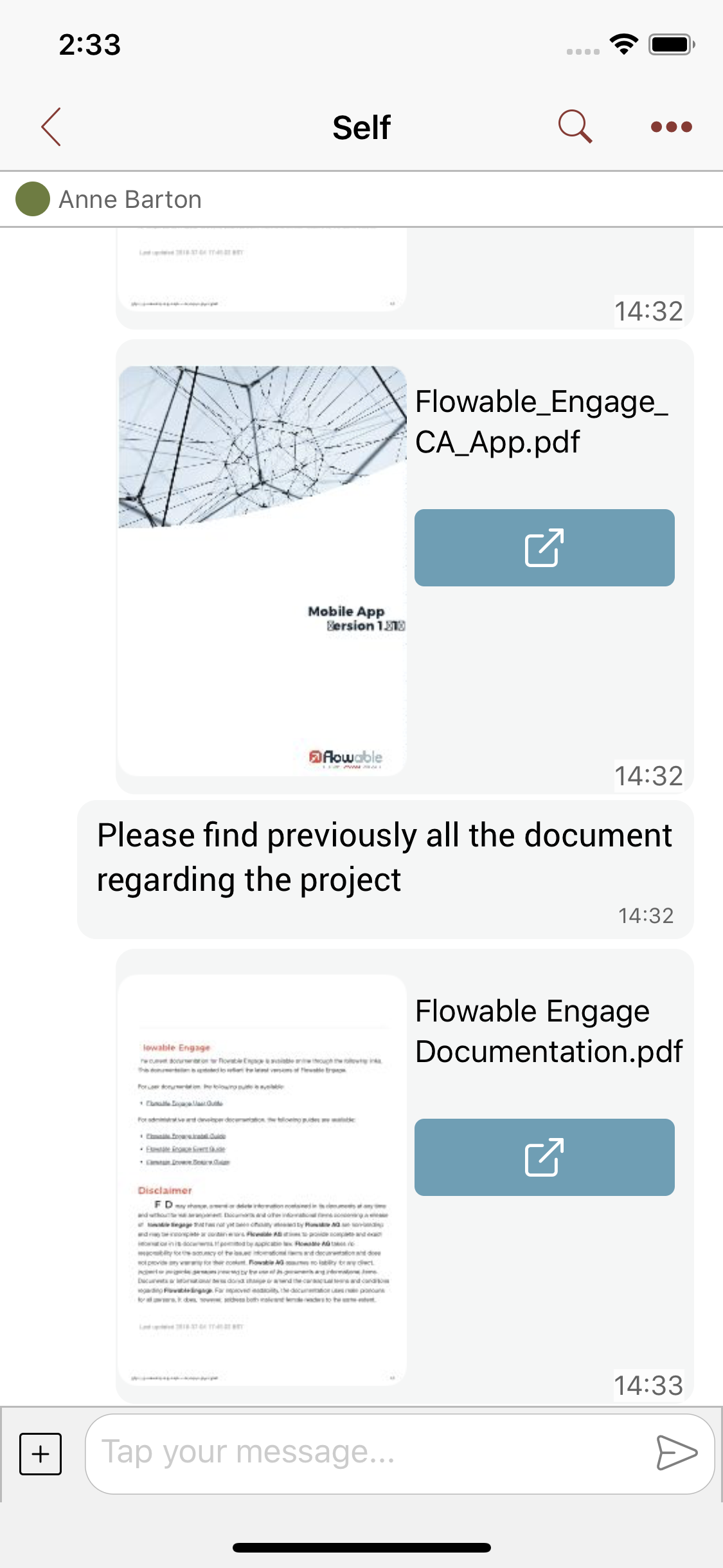 250 screen messages preview