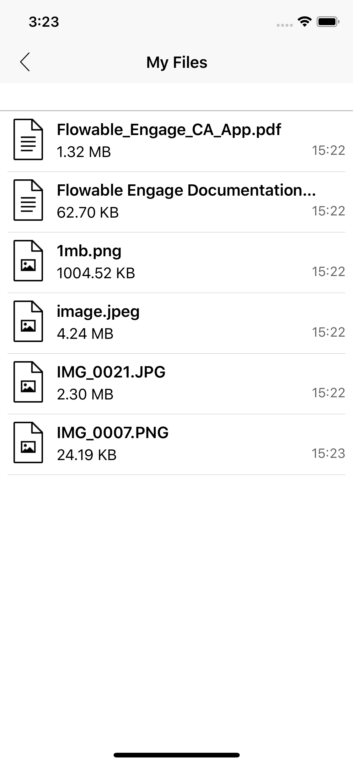275 screen offline files