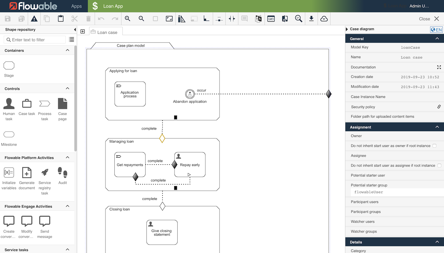 310 design cmmn editor
