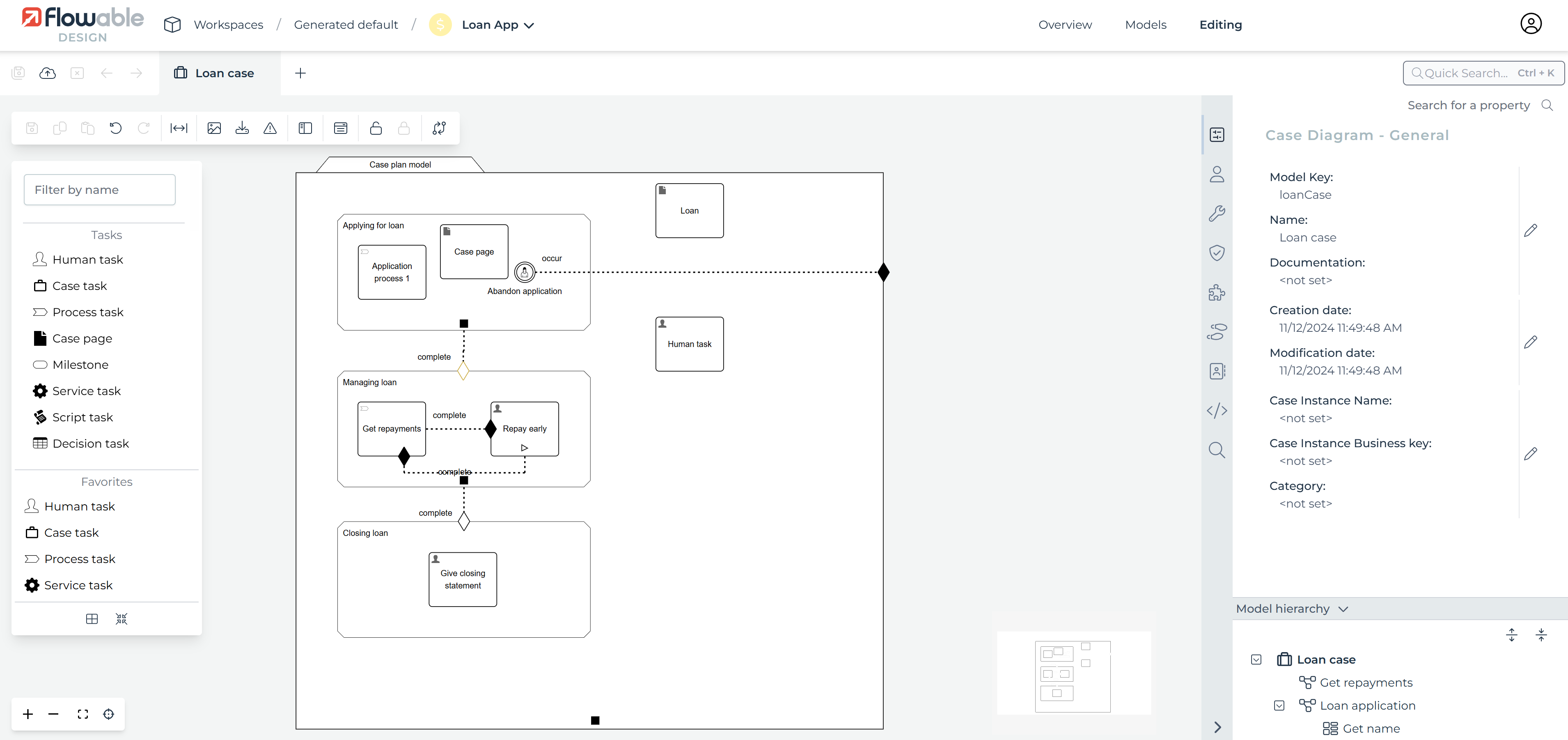 310 design cmmn editor