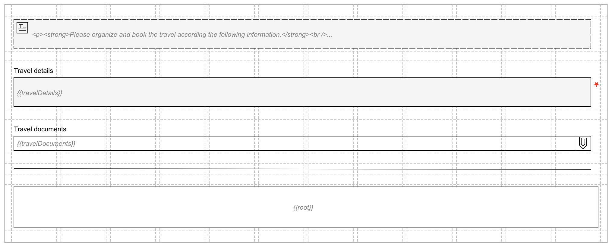 35 organize travel form