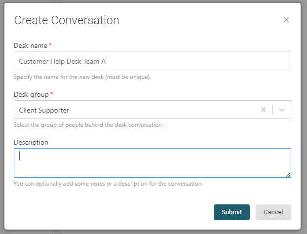 512 new desk conversation