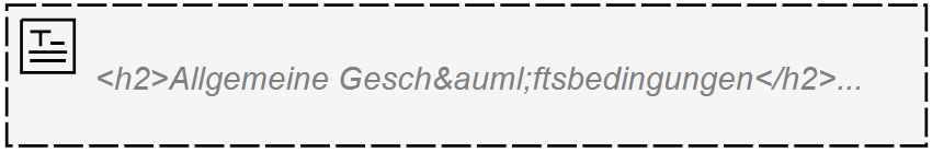 Text Display component rendered