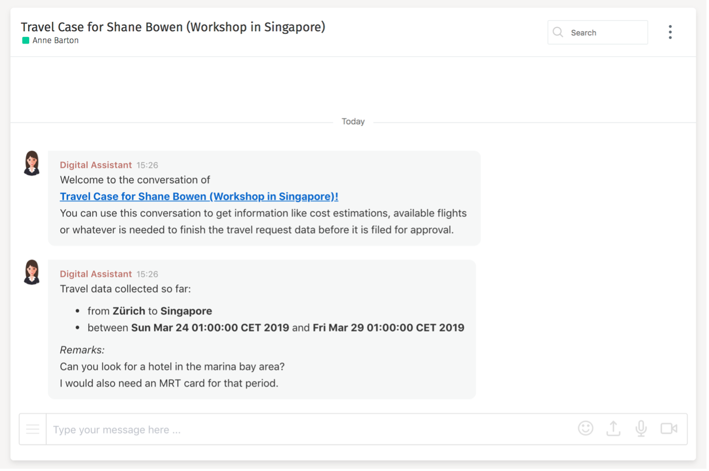 61 initial conversation