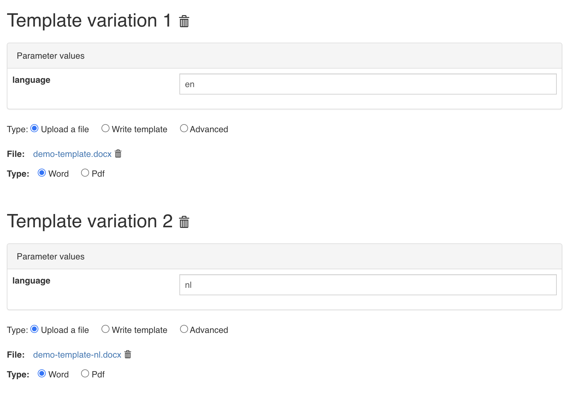 755 enable variations
