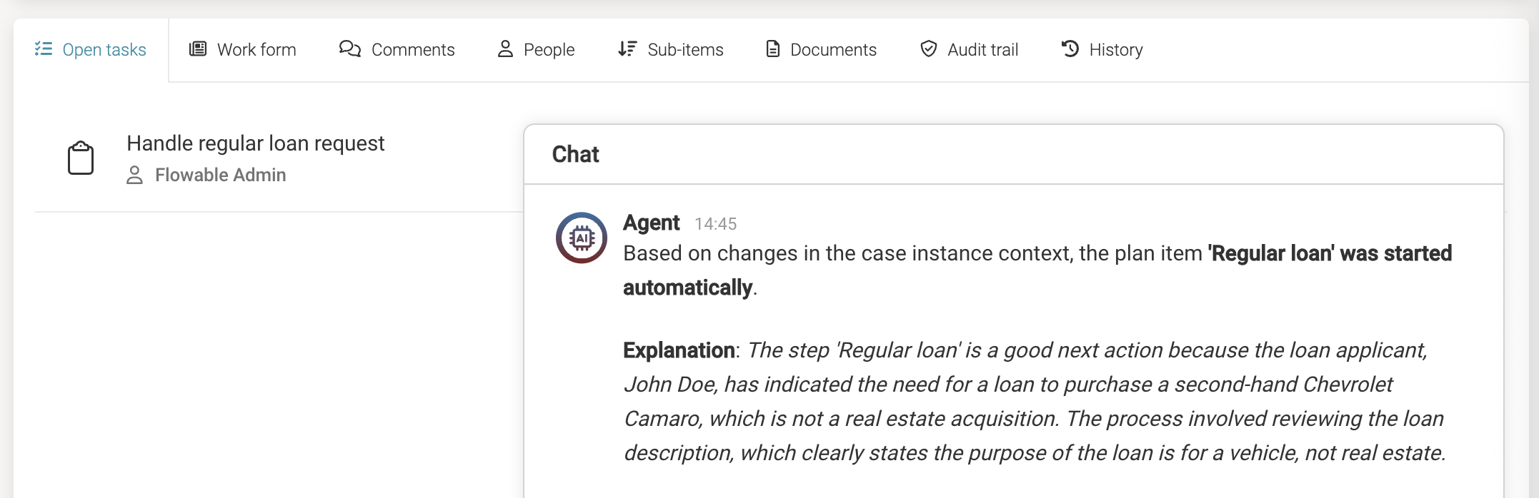 Orchestrator agent example - Automatic AI Activation 02