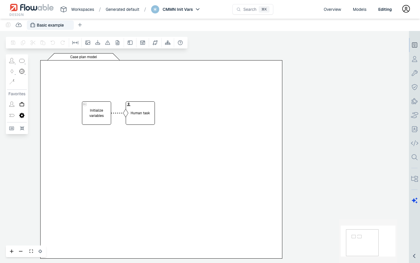 Init Variables Case Example