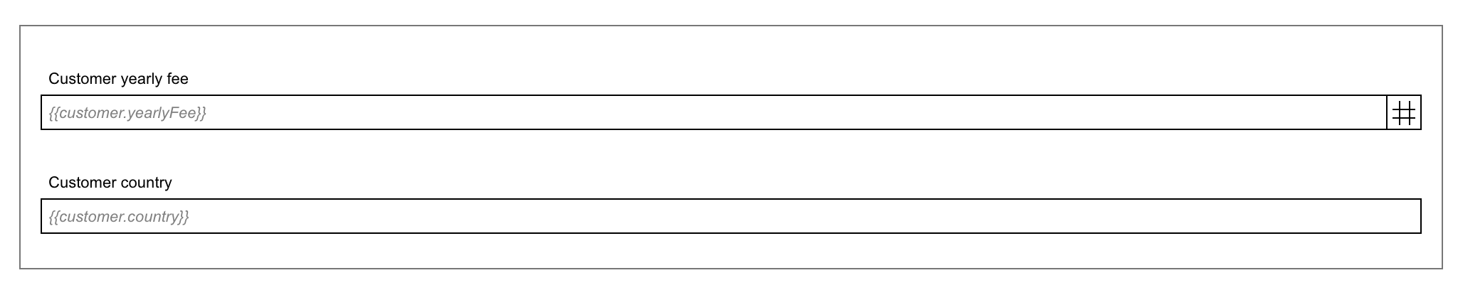 Data Object CMMN Example