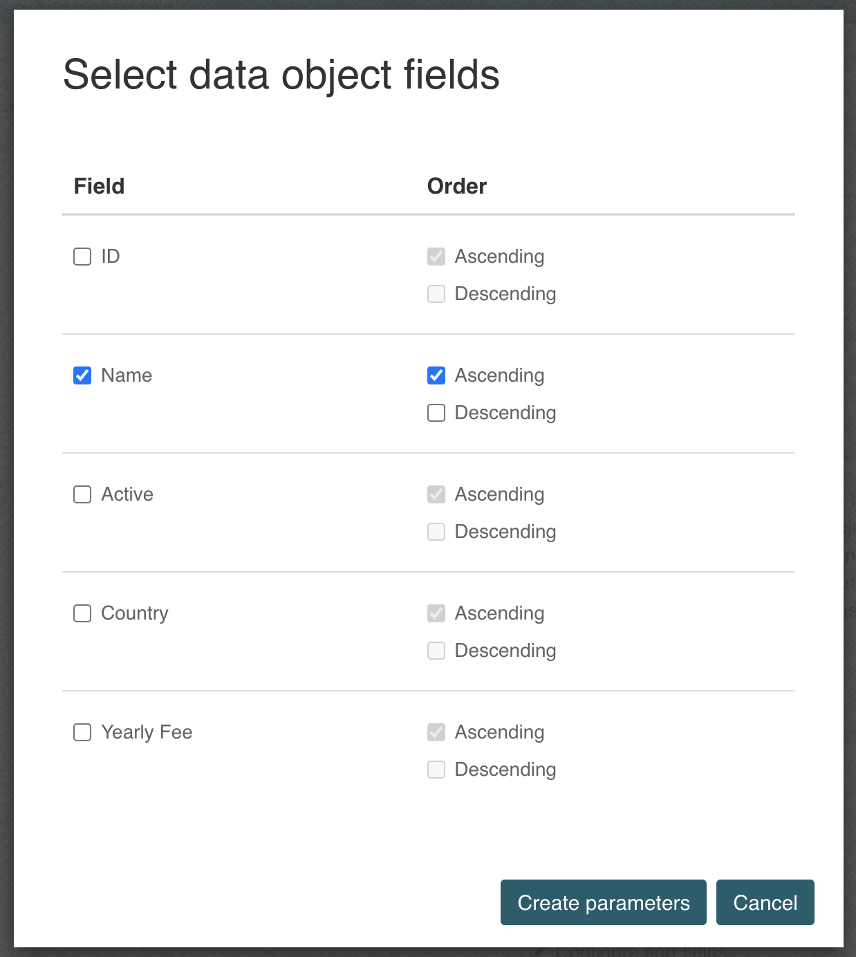 Data Object CMMN Example