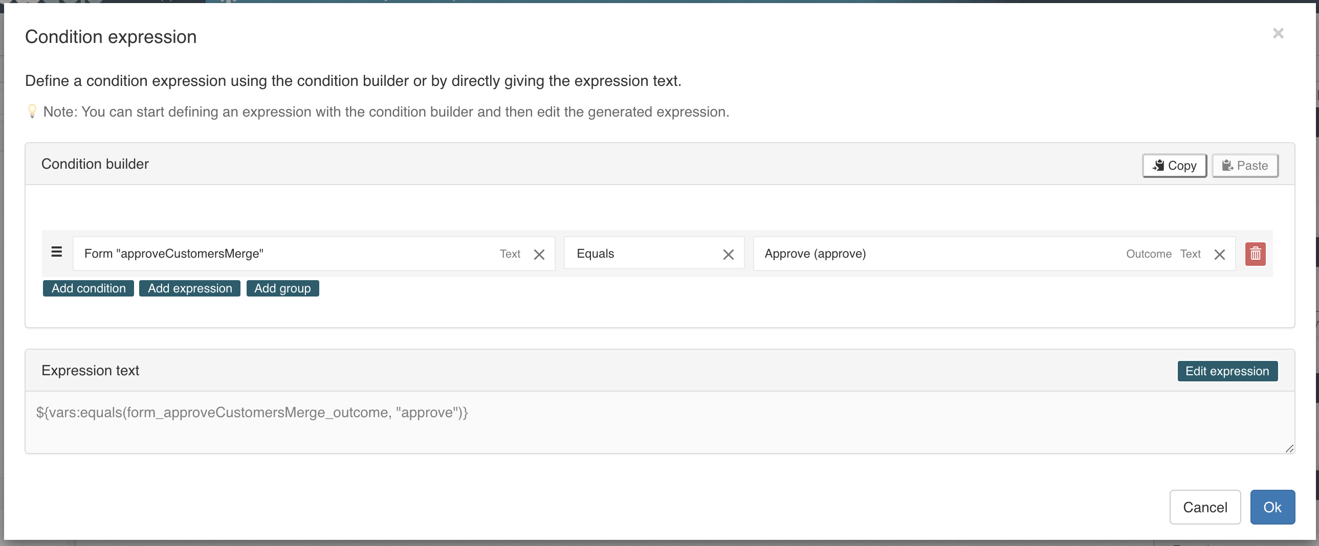 Data Object CMMN Example