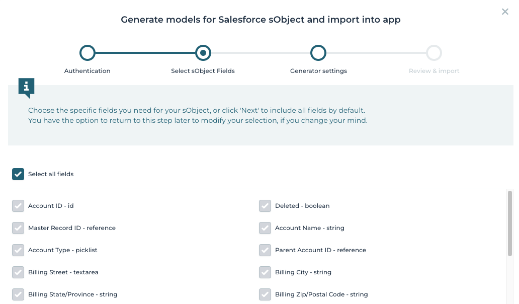 Flowable Design Generator Salesforce Wizard