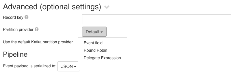 Kafka Outbound Partition Provider UI