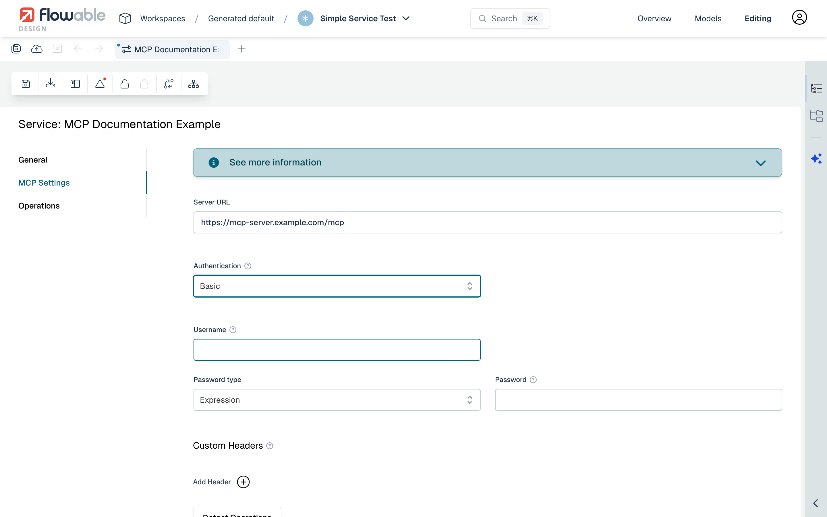 MCP Basic Authentication