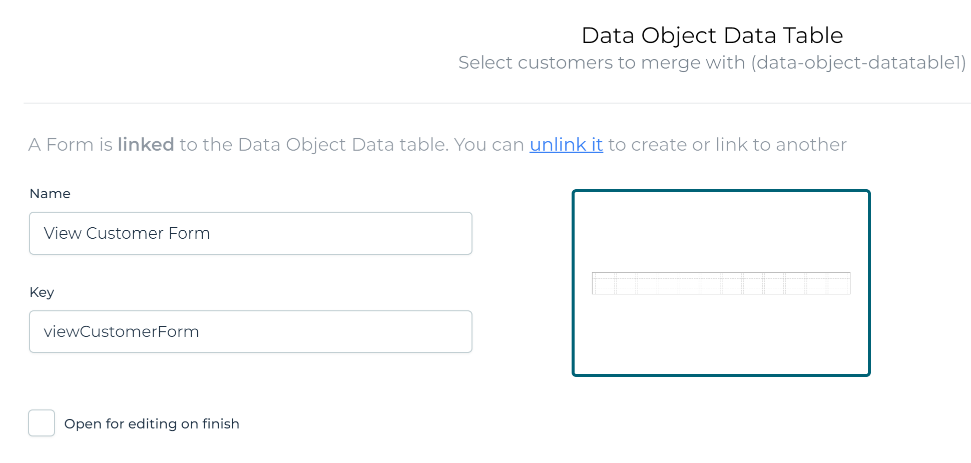 Data Object CMMN Example