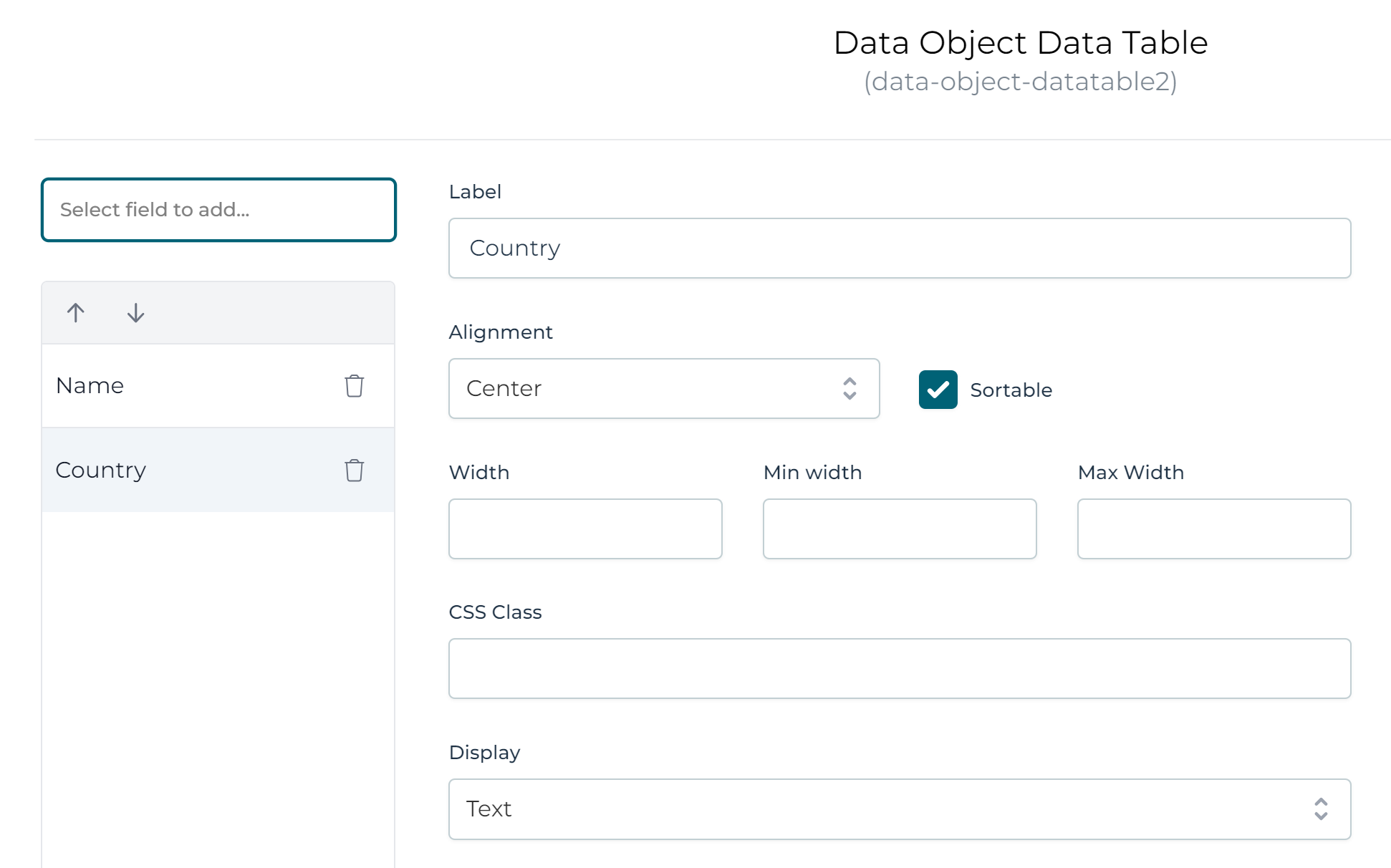Data Object CMMN Example