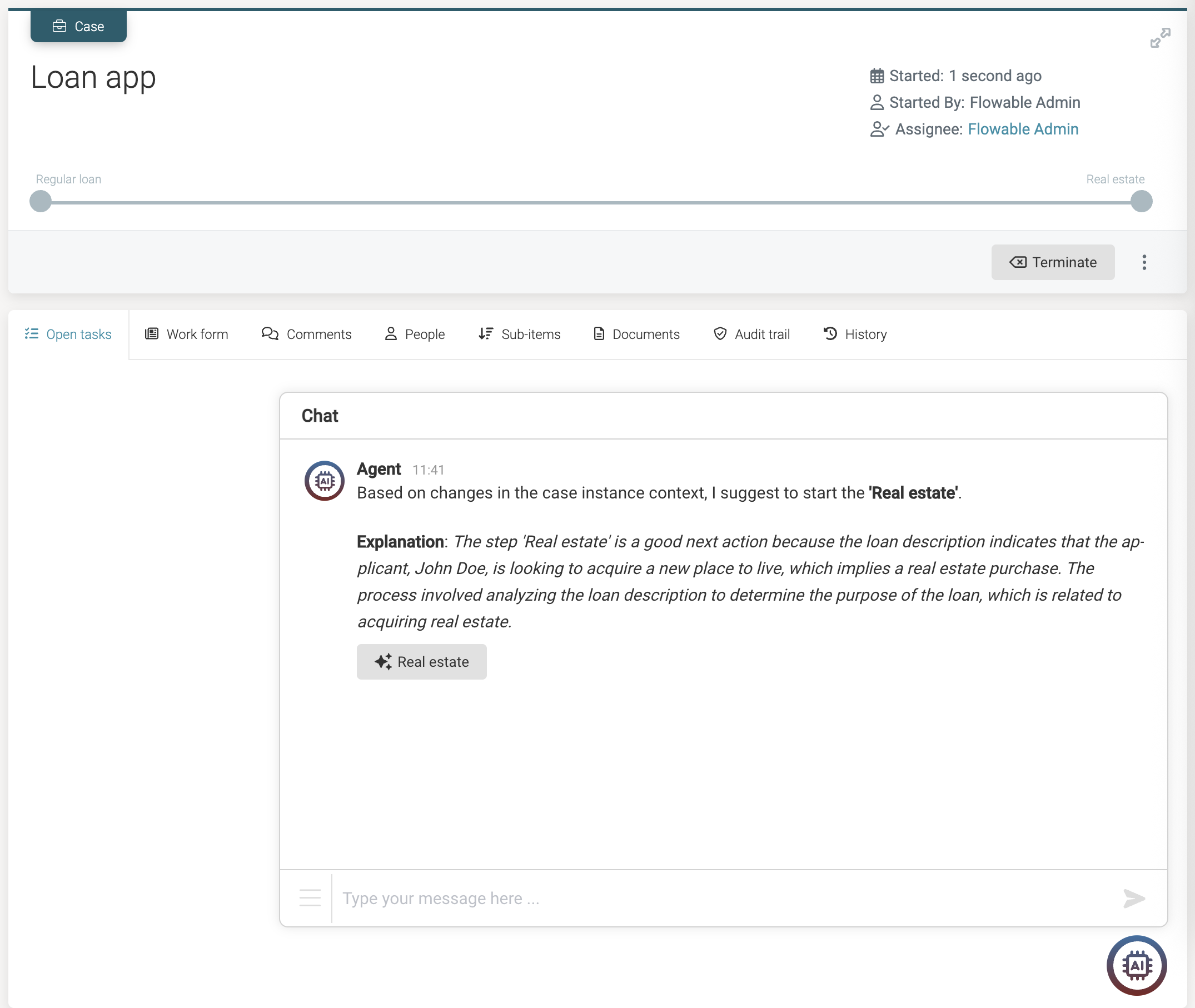 Orchestrator agent example - Runtime 06