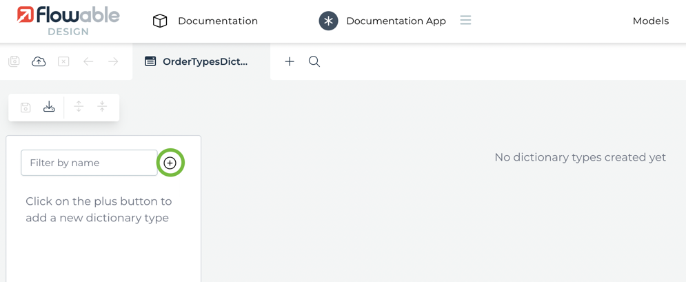 Data Dictionary Create Type